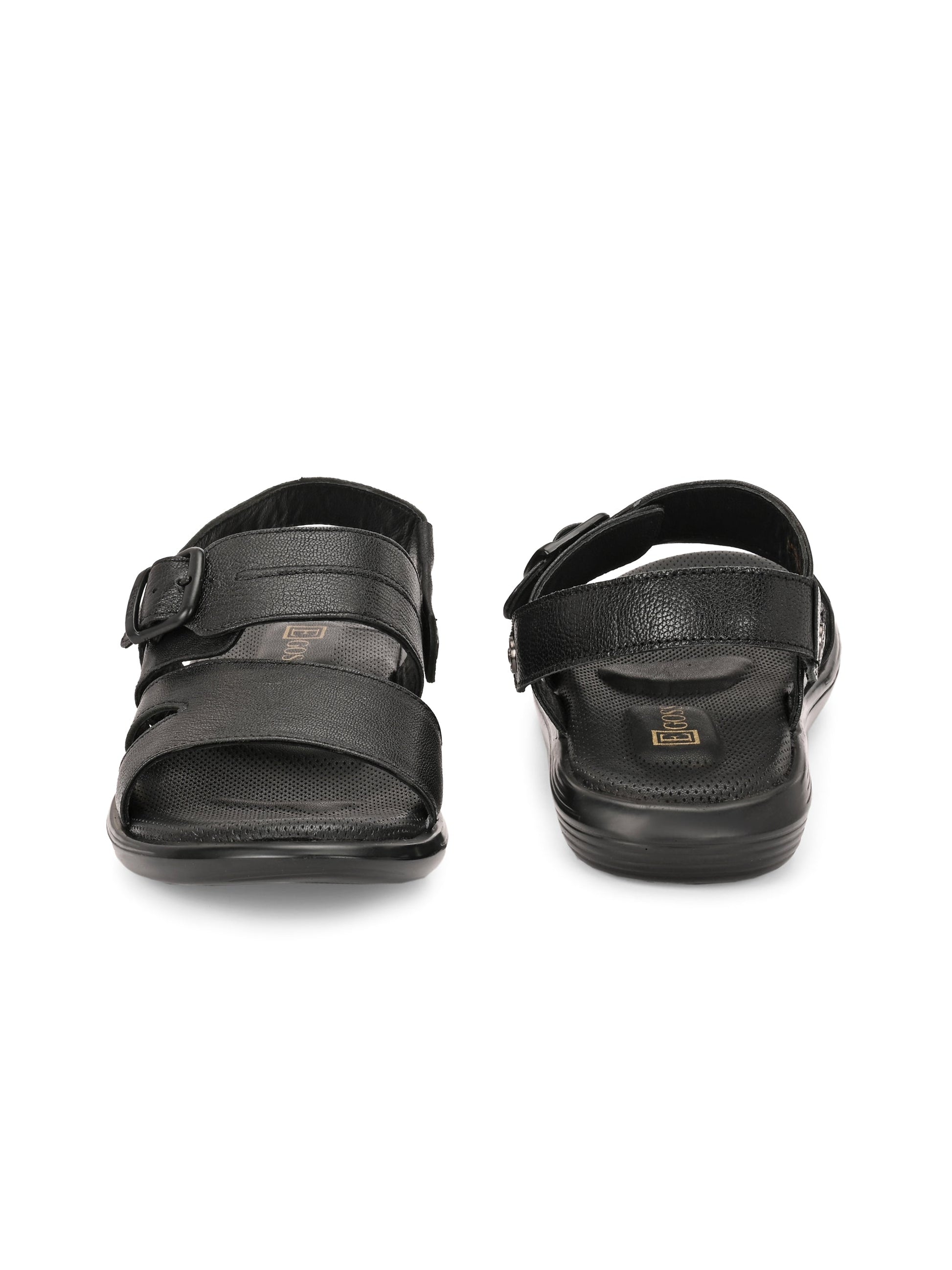 Egoss Leather Sandals For Men