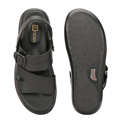 Egoss Leather Sandals For Men