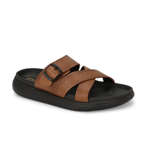 Comet Leather Slippers by Aspeerio