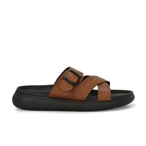 Comet Leather Slippers by Aspeerio