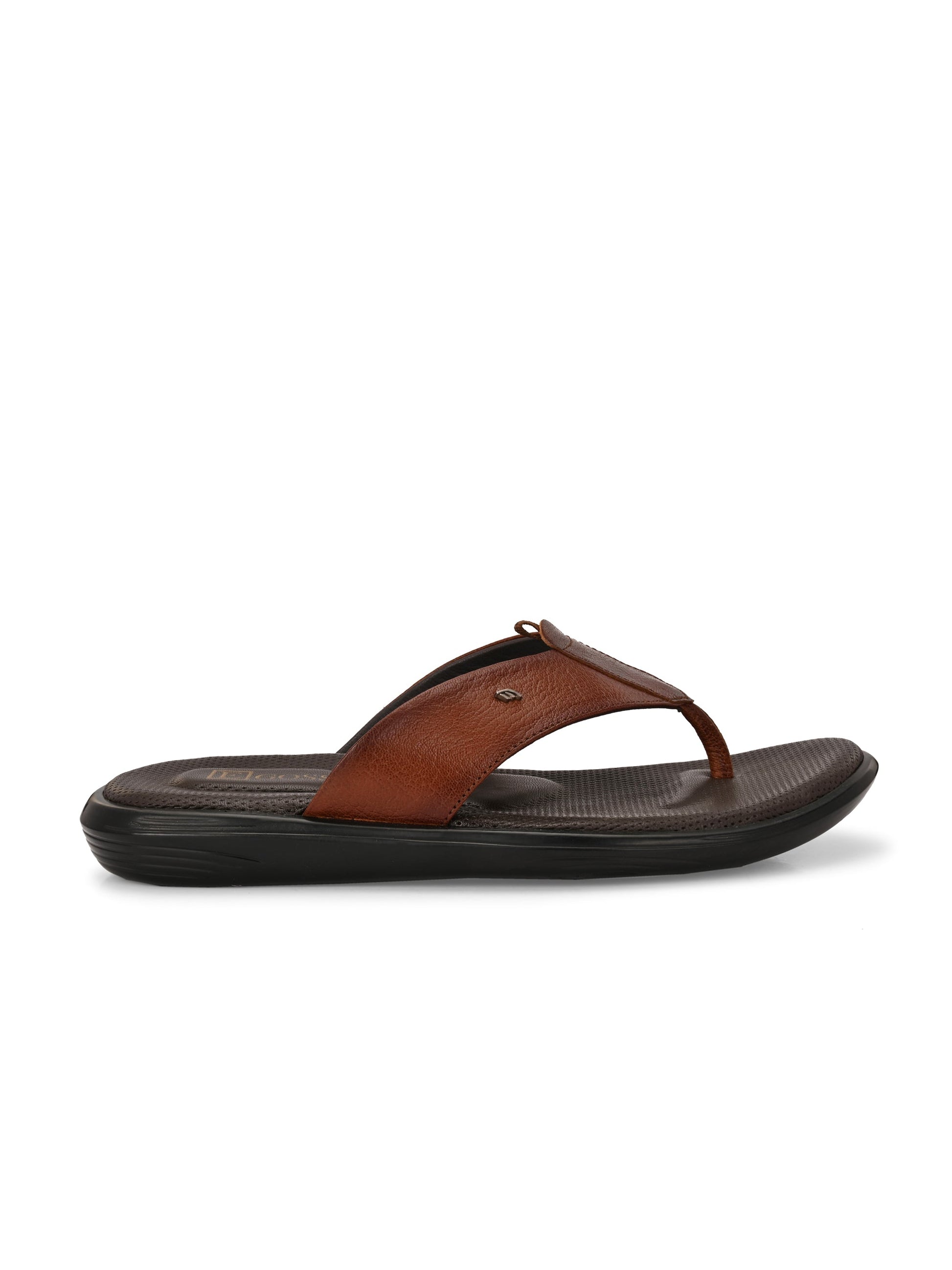 Egoss Leather Slippers For Men