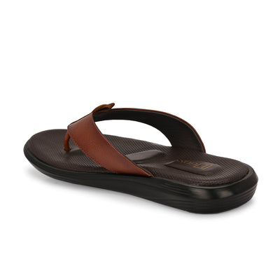 Egoss Leather Slippers For Men
