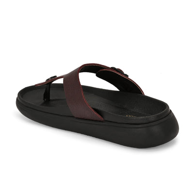 Comet Leather Slippers by Aspeerio