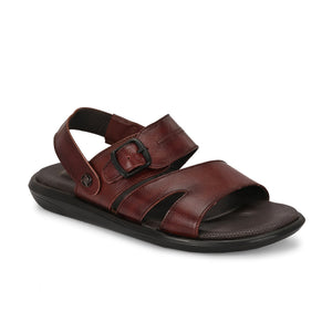 Egoss Leather Sandals For Men