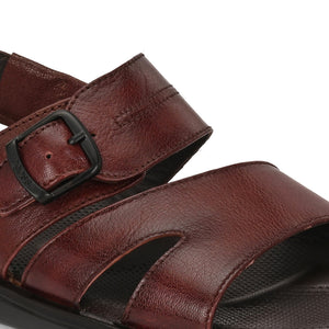 Egoss Leather Sandals For Men