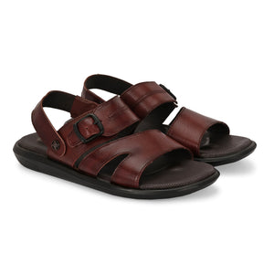 Egoss Leather Sandals For Men