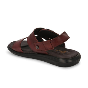 Egoss Leather Sandals For Men
