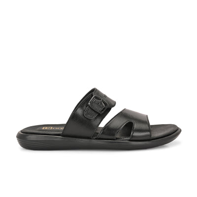 Egoss Leather Slippers For Men
