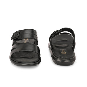 Egoss Leather Slippers For Men