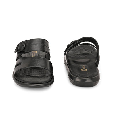Egoss Leather Slippers For Men