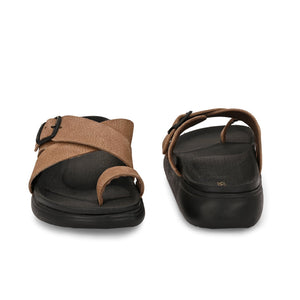 Comet Leather Slippers by Aspeerio