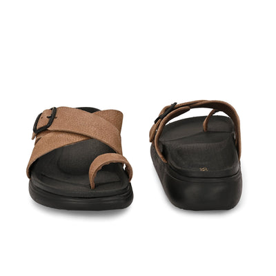 Comet Leather Slippers by Aspeerio