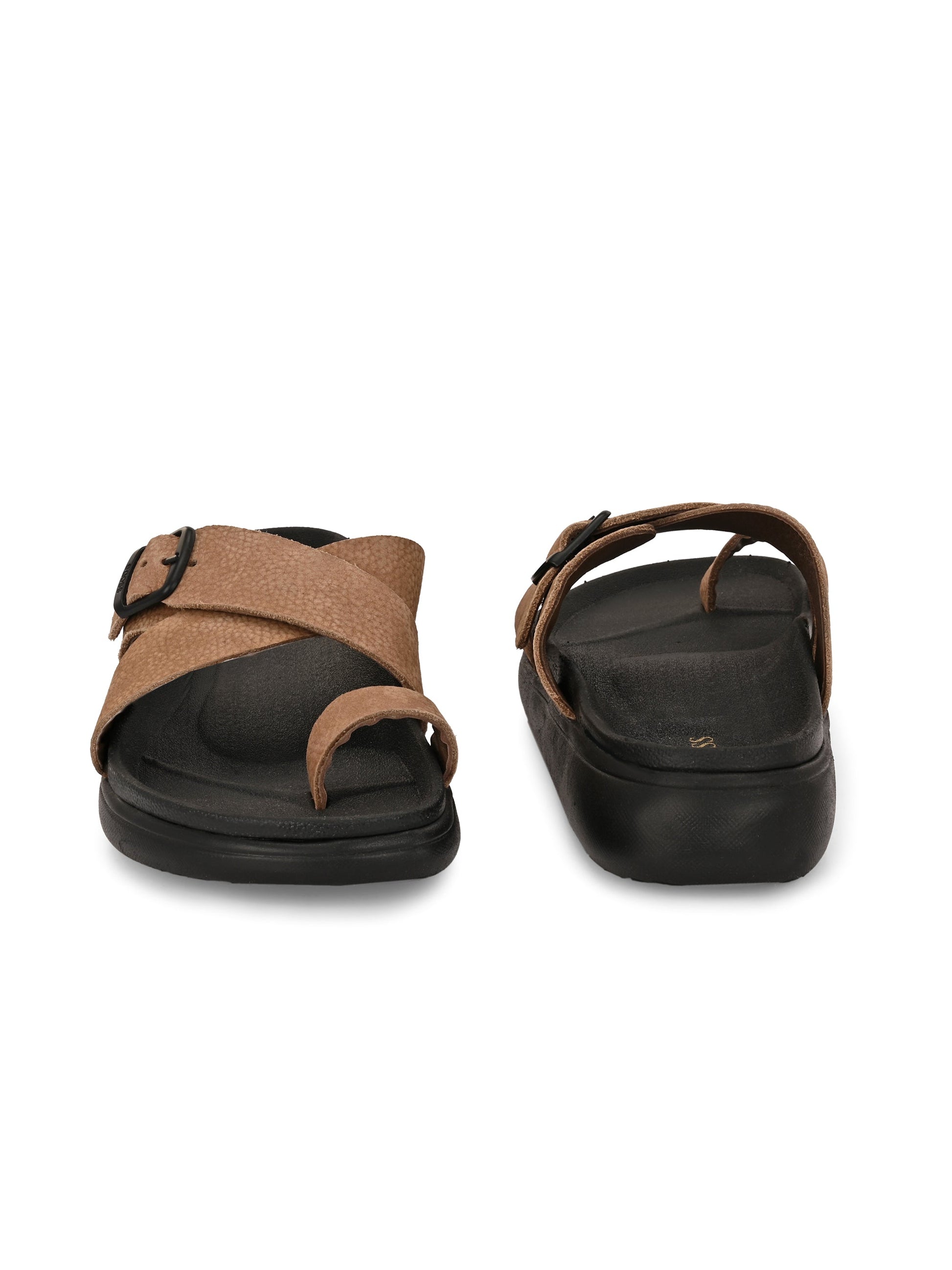 Comet Leather Slippers by Aspeerio