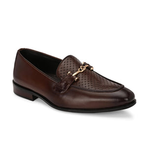Buckled Formal Loafers For Men by Egoss