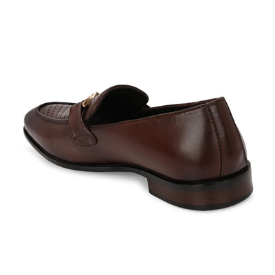 Buckled Formal Loafers For Men by Egoss