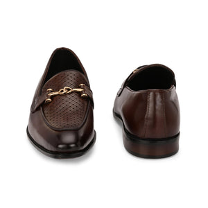 Buckled Formal Loafers For Men by Egoss