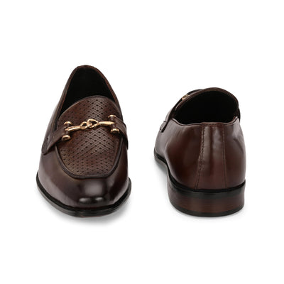 Buckled Formal Loafers For Men by Egoss