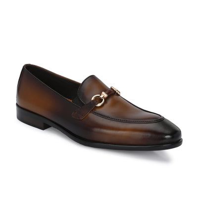 Egoss Platinum Loafers For Men