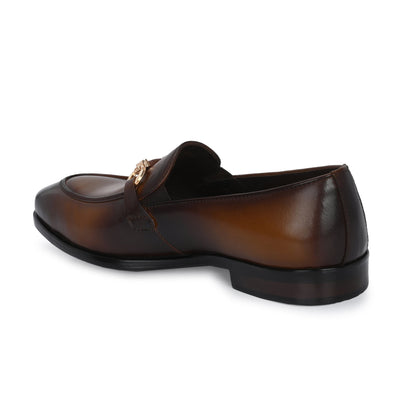 Egoss Platinum Loafers For Men