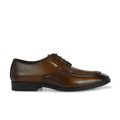 Egoss Platinum Lace-Up Shoes For Men