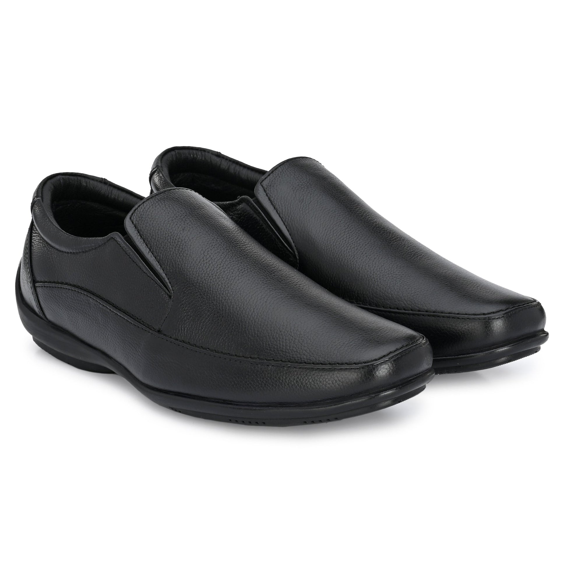 Egoss Leather Casual Slip-On Shoes For Men