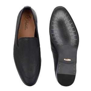 Pashmina Leather Penny Loafers by Lafattio
