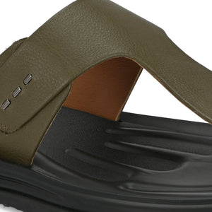 Comet Leather Slippers by Aspeerio