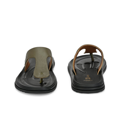 Comet Leather Slippers by Aspeerio