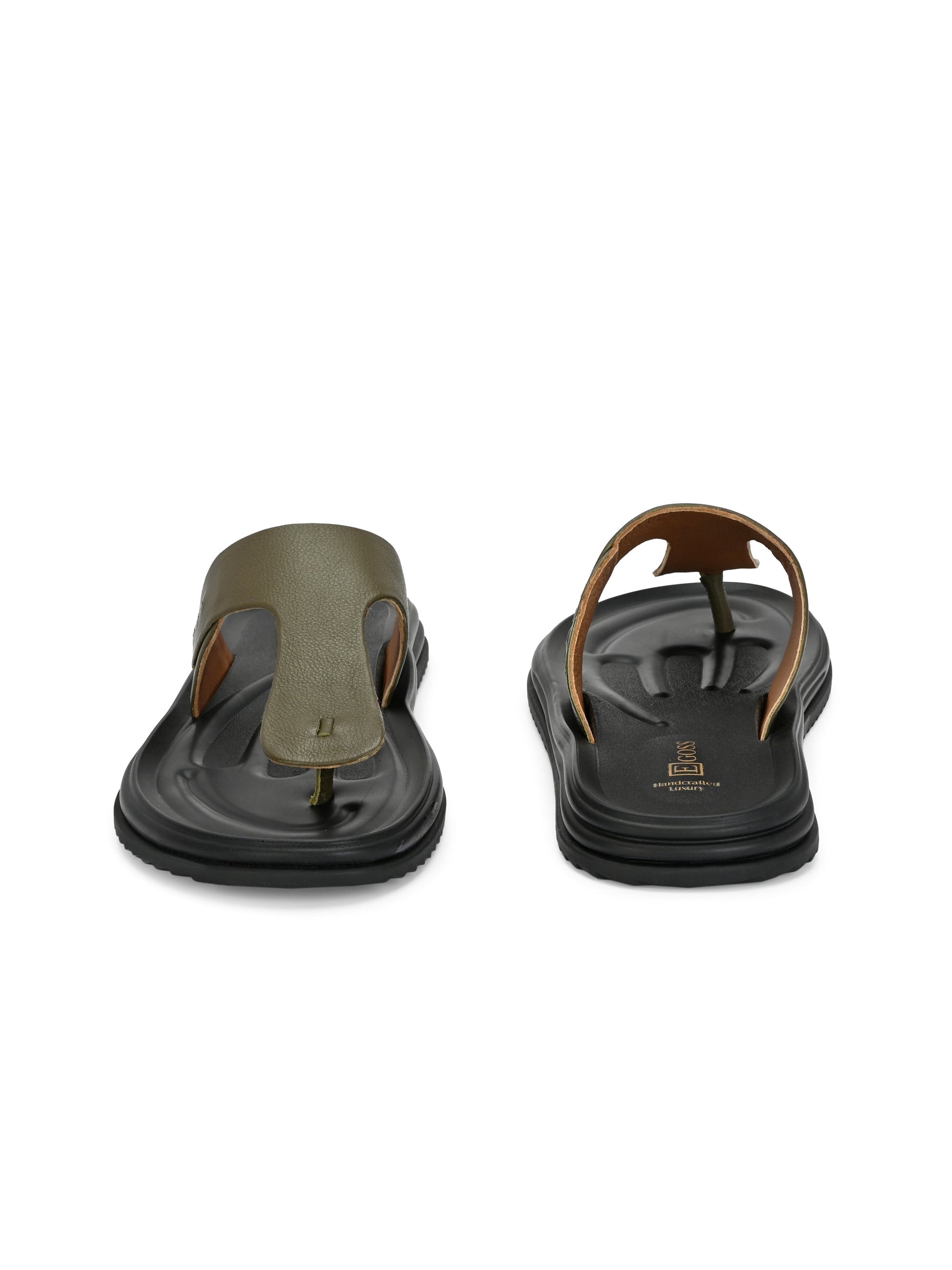 Comet Leather Slippers by Aspeerio