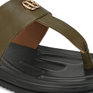 Comet Leather Slippers by Aspeerio