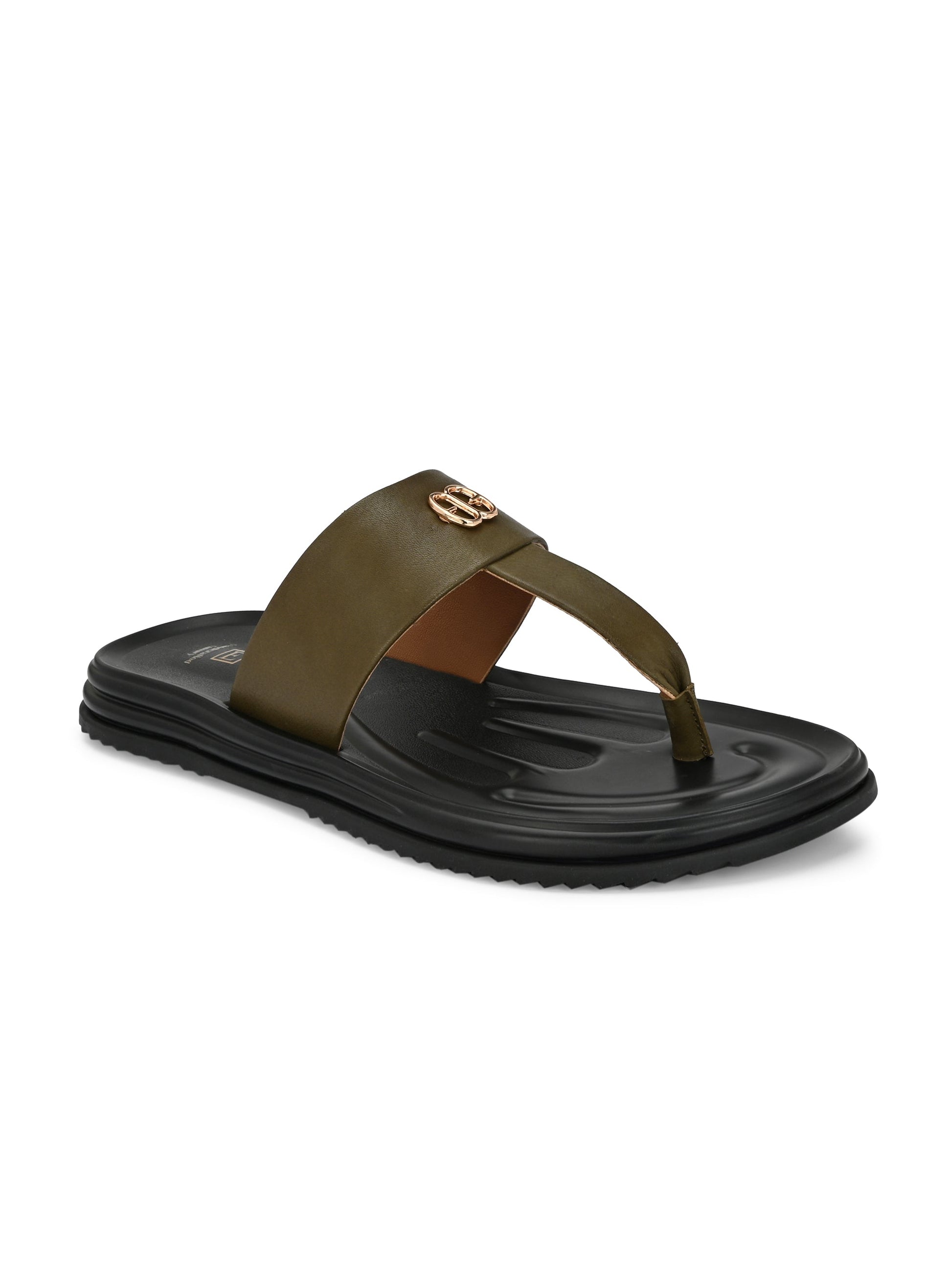 Comet Leather Slippers by Aspeerio