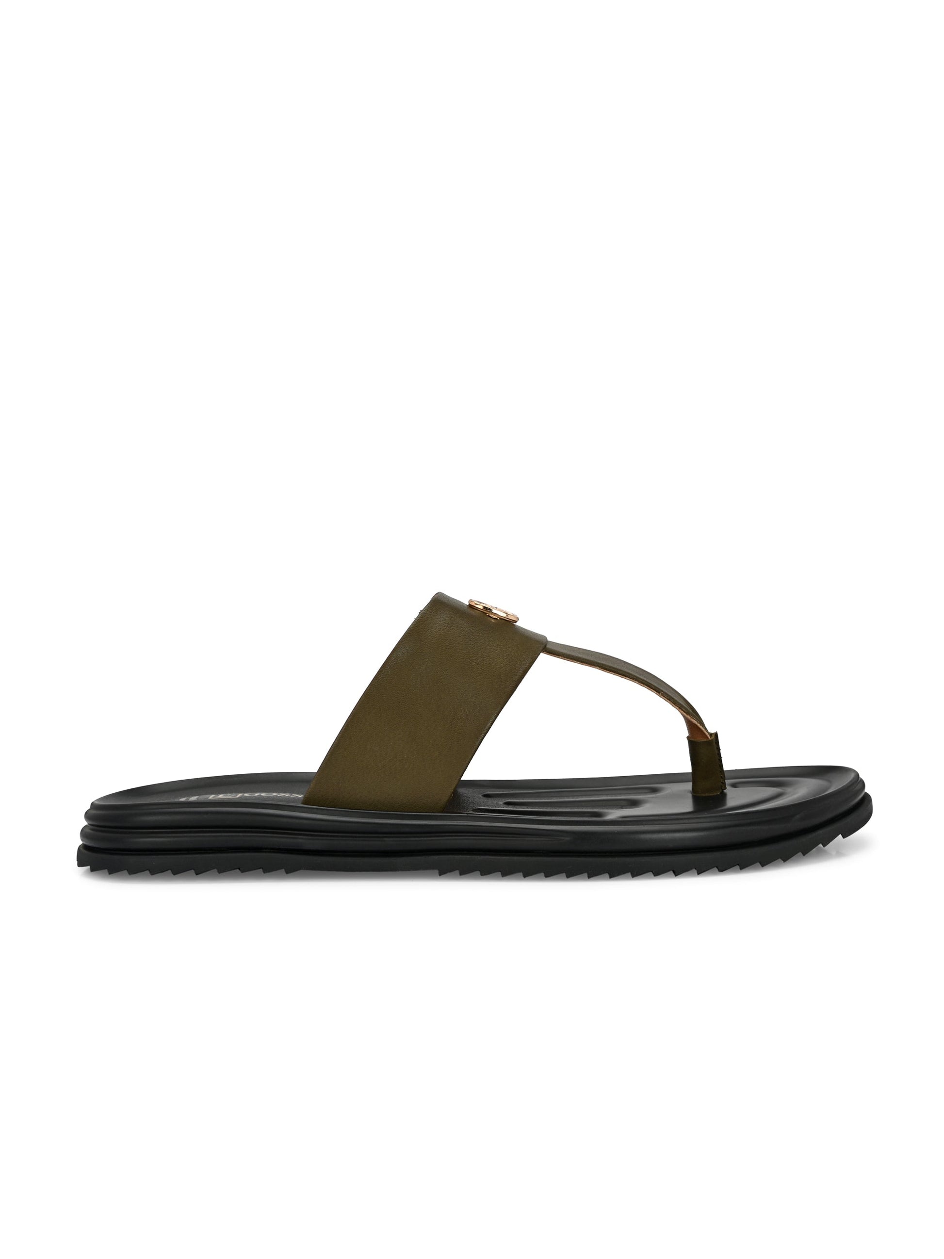 Comet Leather Slippers by Aspeerio