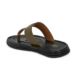 Comet Leather Slippers by Aspeerio