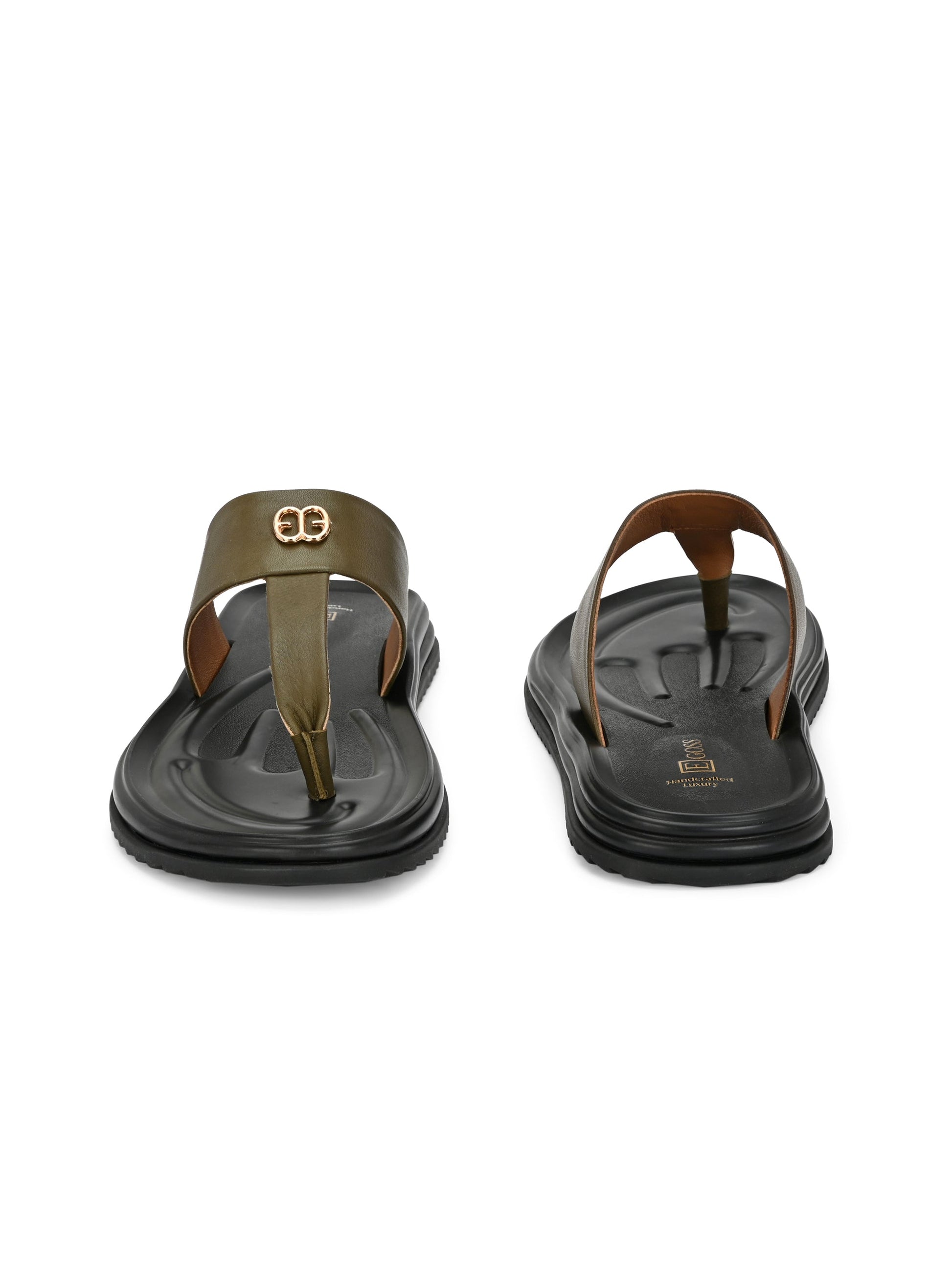 Comet Leather Slippers by Aspeerio