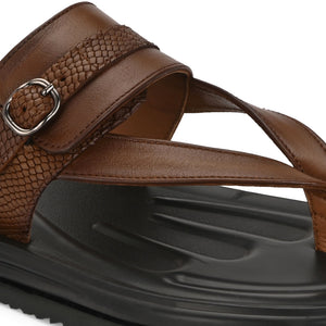 Comet Leather Slippers by Aspeerio