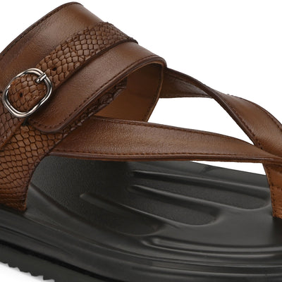 Comet Leather Slippers by Aspeerio