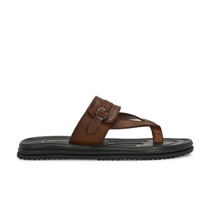 Comet Leather Slippers by Aspeerio