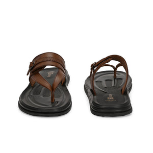 Comet Leather Slippers by Aspeerio