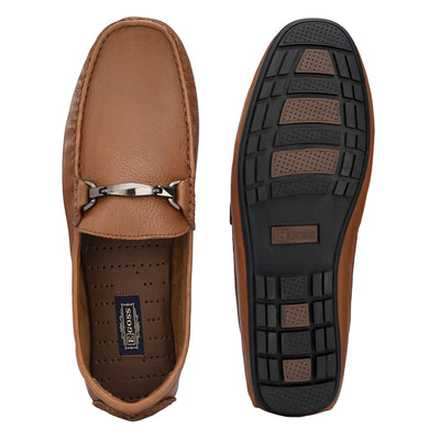 Egoss Leather Loafers Shoes For Men