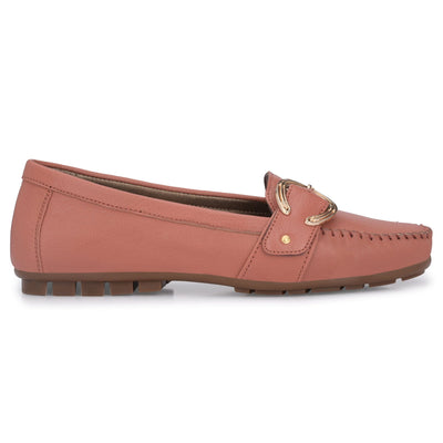 Buckled Casual Loafers For Women by Lady Boss
