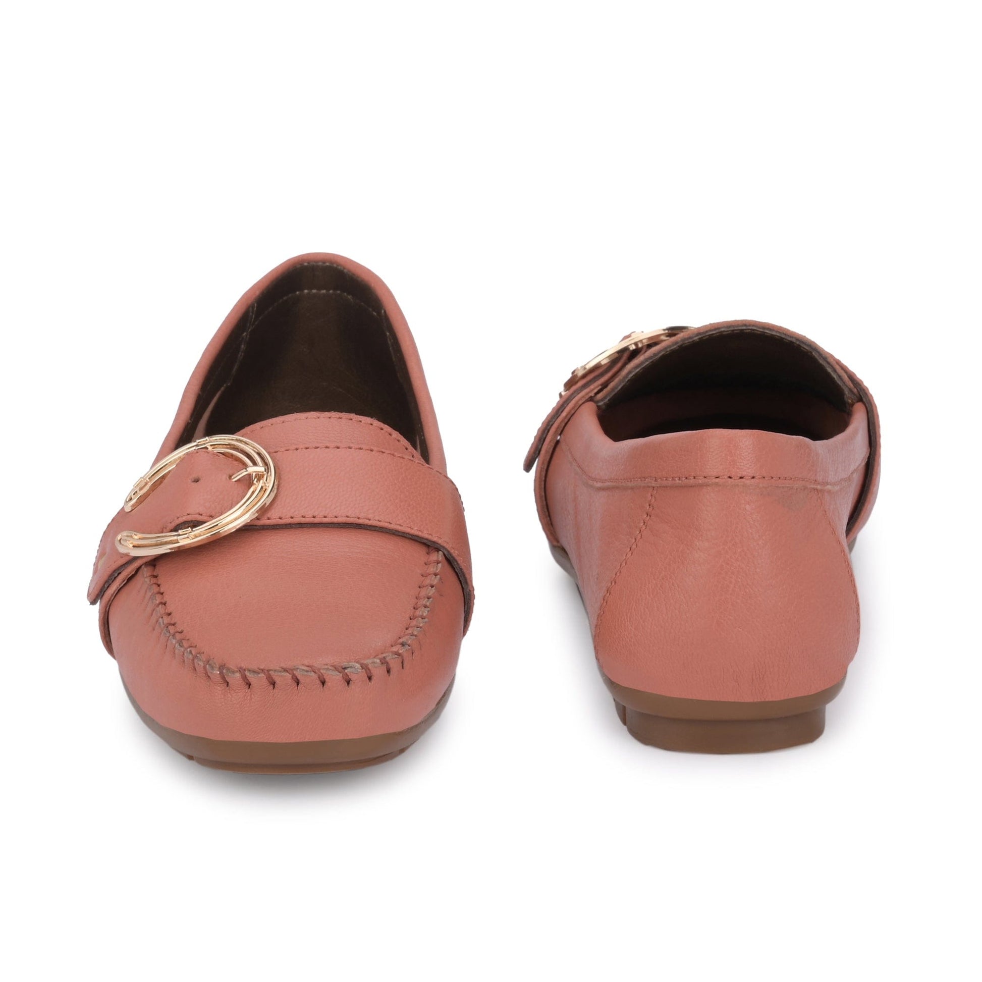Buckled Casual Loafers For Women by Lady Boss