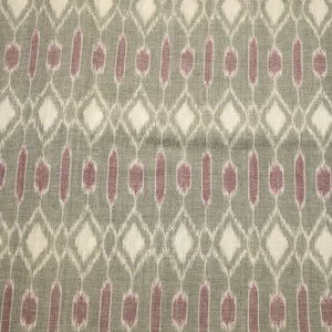 Cement Gray Sambalpuri ikat Cotton Fabric