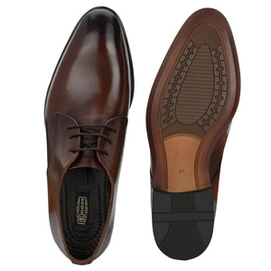 Egoss Formal Lace-Up Leather Shoes For Men