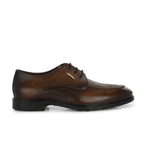 Egoss Platinum Lace-Up Shoes For Men