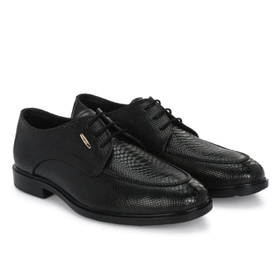 Egoss Platinum Lace-Up Shoes For Men
