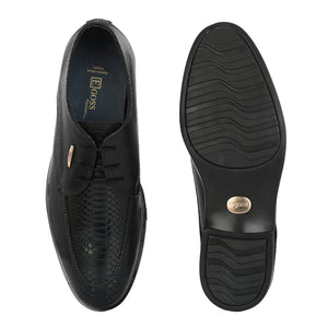 Egoss Platinum Lace-Up Shoes For Men