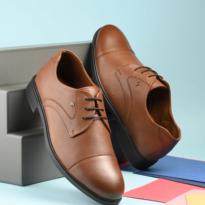 Egoss Formal Oxford Lace-Up Shoes For Men