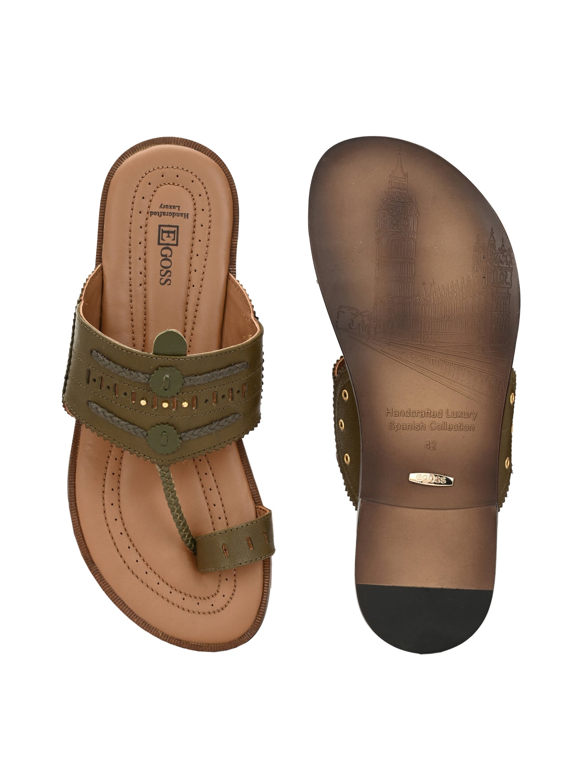 Egoss Kolhapuri Slippers For Men