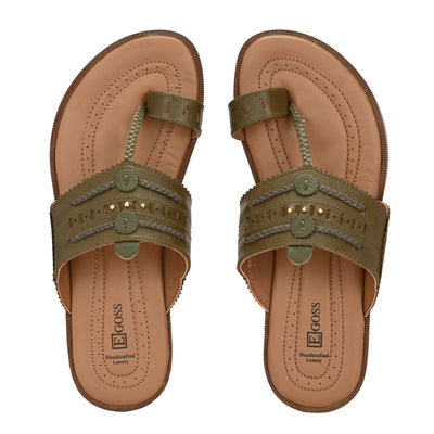 Egoss Kolhapuri Slippers For Men