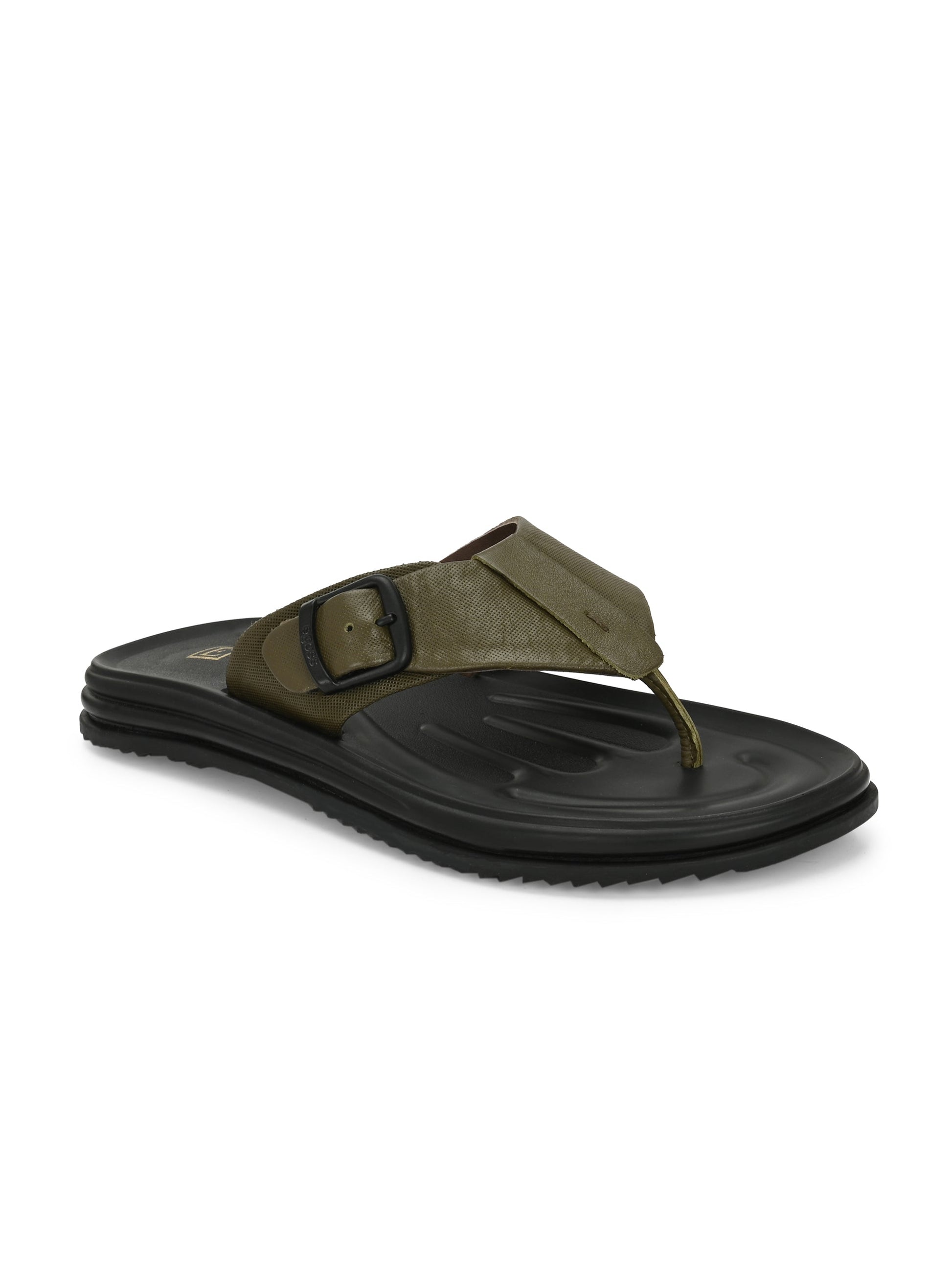 Comet Leather Slippers by Aspeerio